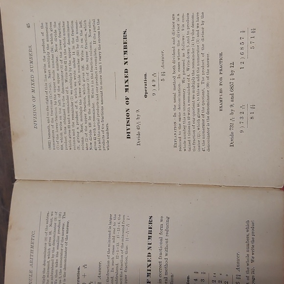 Antique Arithmetic & Accountants Reference Book - Picture 6 of 7